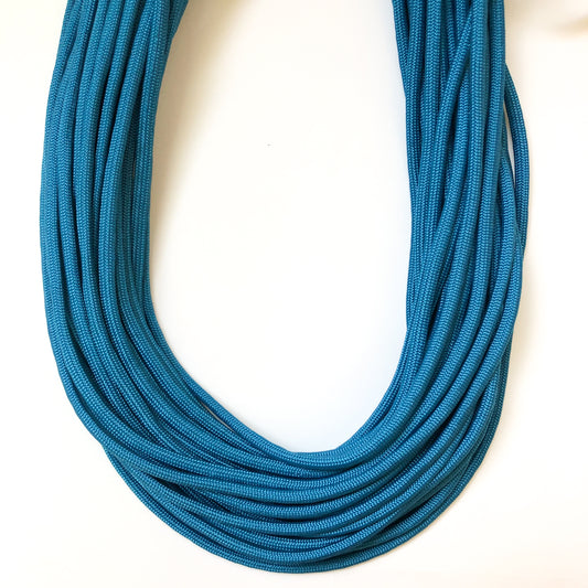 Long Line - Cherry Beach Blue w/ Brown Biothane