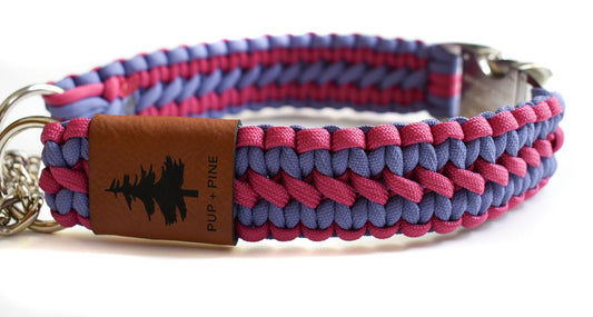 Wide Martingale Collar- Custom Two-Tone