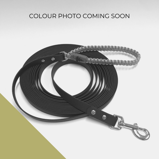 Long Line - Allan Gardens Green w/ Brown Biothane