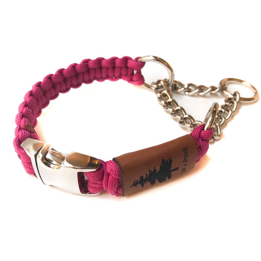 Martingale Collar - High Park Pink