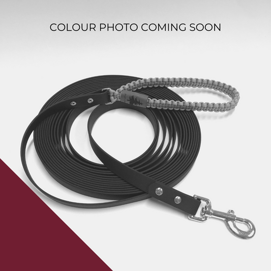 Long Line - Bellwoods Burgundy w/ Black Biothane