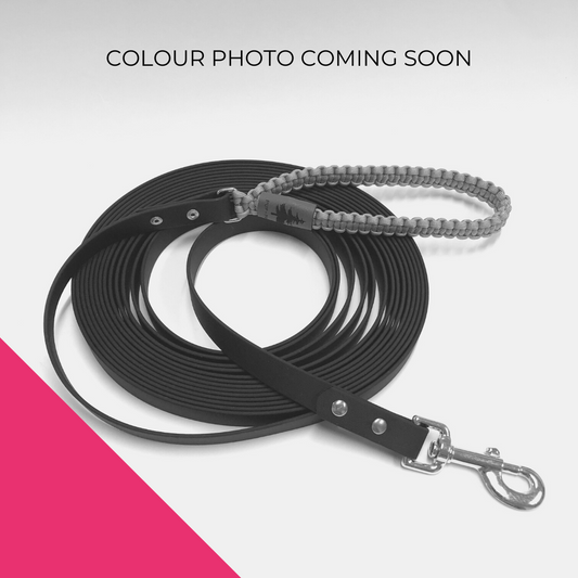 Long Line - High Park Pink w/ Brown Biothane