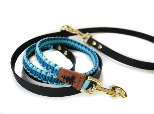 Hands-Free Leash - Cherry Beach Blue