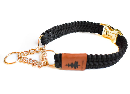 Wide Martingale Collar - La Fontaine Noir