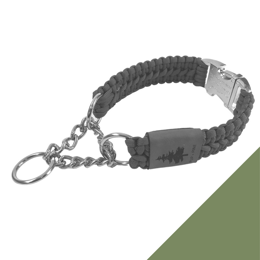 Wide Martingale Collar - Allan Gardens Green