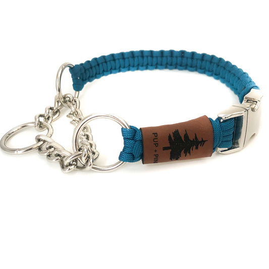 Martingale Collar - Cherry Beach Blue