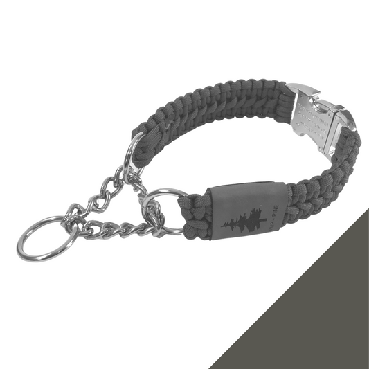 Wide Martingale Collar - Ramsden Grey