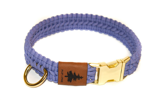 Wide Buckle Collar - Stanley Park Periwinkle